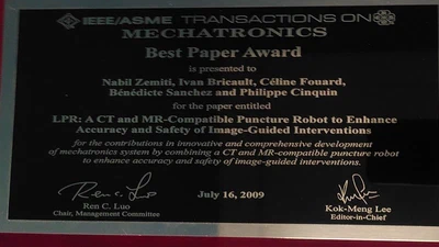 LPR: A CT and MR-compatible puncture robot to enhance accuracy and safety of image-guided interventions featured image